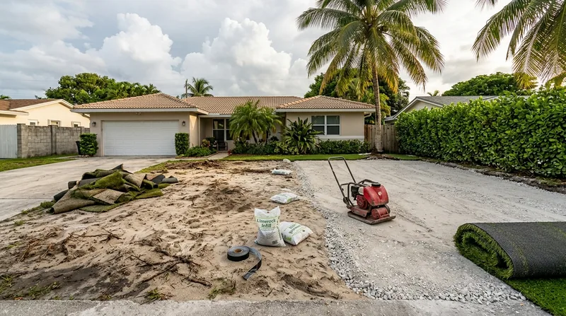 Turf Removal, Replacement & Lawn Conversion Miami