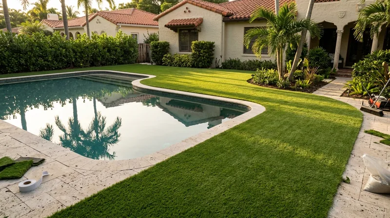 Pool Surround Turf Miami
