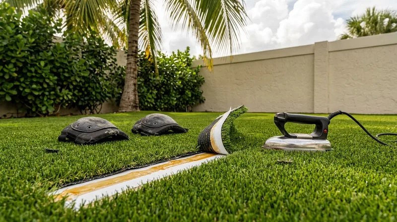 Turf Repair & Seam Repair Miami